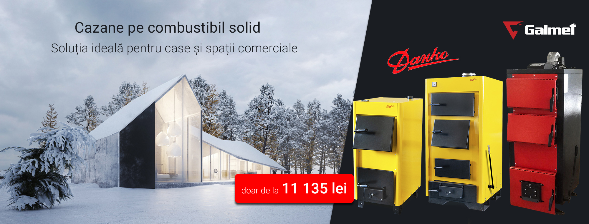 Cazane pe combustibil solid Danko Galmet